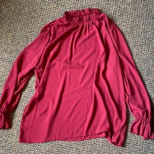 Maroon blouse